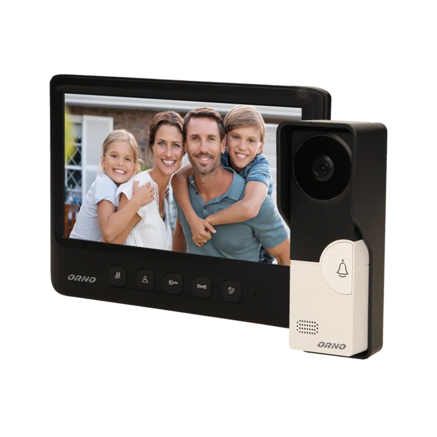 Video- Türsprechanlage IMAGO Set ultraflacher 7" LCD-Monitor OR-VID-MC-1059/B Orno