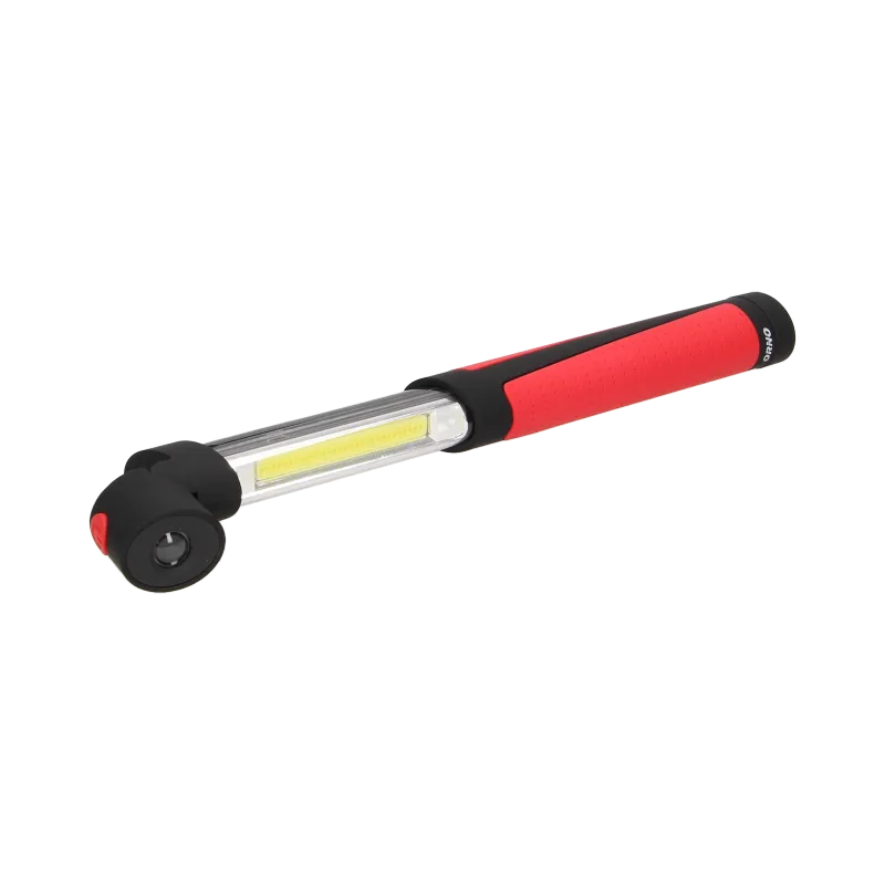 Werkstatt-Taschenlampe mit Magnet einziehbar 19-28 cm: OR-LT-1511 Orno