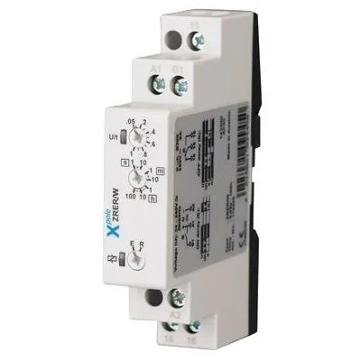 Zeitrelais 1P 8A 1sek-100h 24-230V AC/DC verzögert ein/aus 110405 Eaton