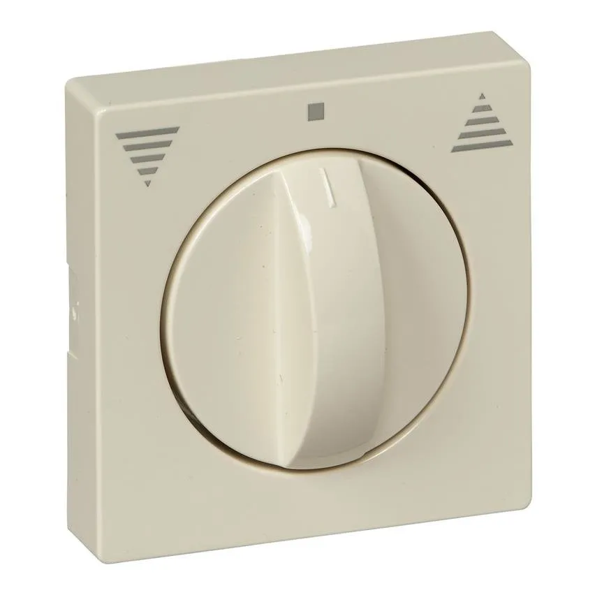 Zentralplatte Jalousie Dreh cremefarben System M Schneider Merten MTN567144