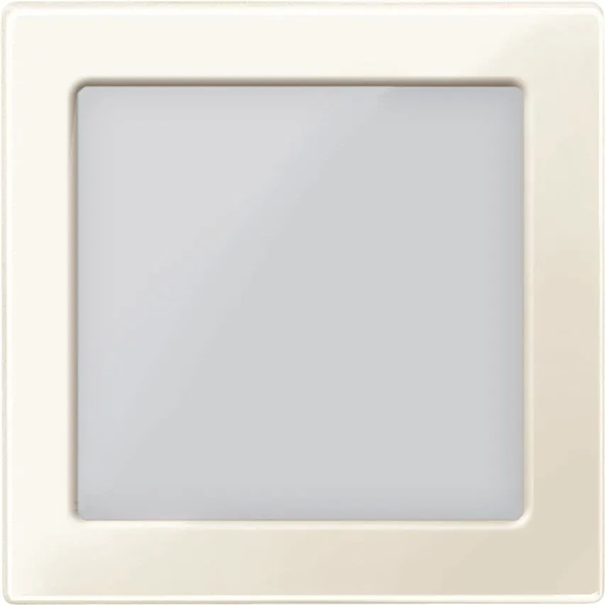 Zentralplatte mit Ampeln LED cremefarben System M Schneider Merten MTN587444