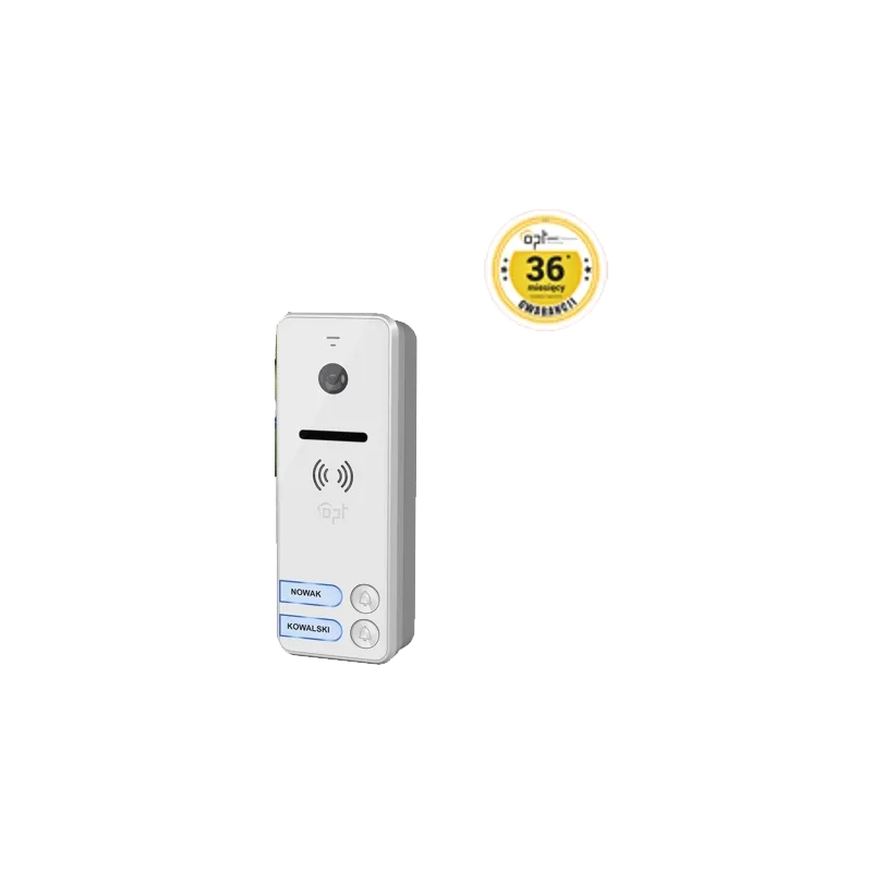 Zweifamilien-Viedokassete mit Weitwinkelkamera vandalensicher OR-VID-EX-2009KV Orno