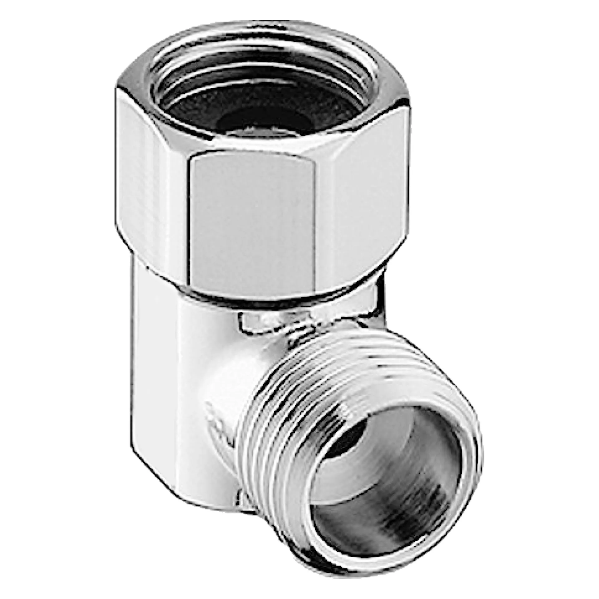 Hansa Duschschlauch in Chrom