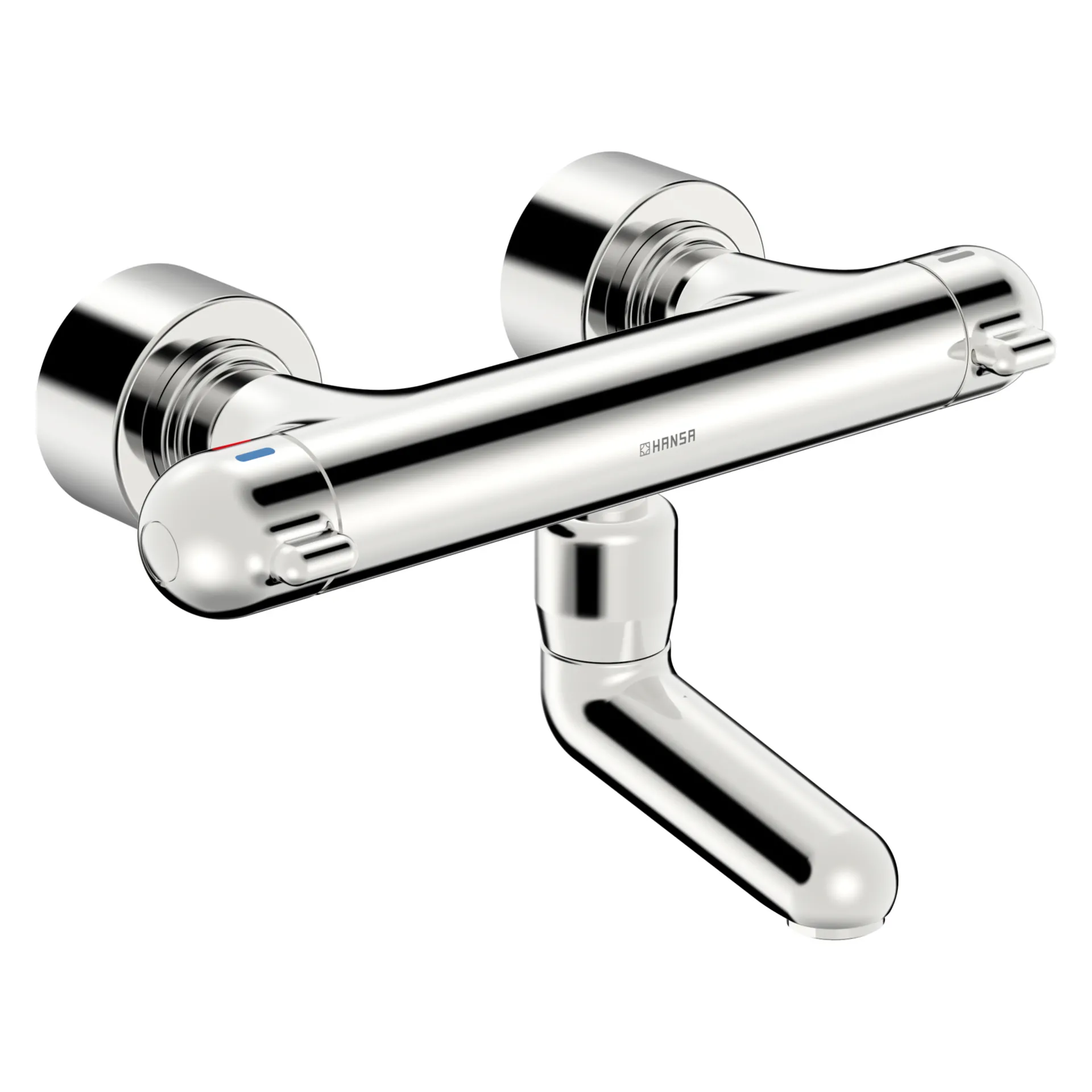 Zweihand-Waschtischarmatur „Medipro“ Ausladung 179 mm in Chrom