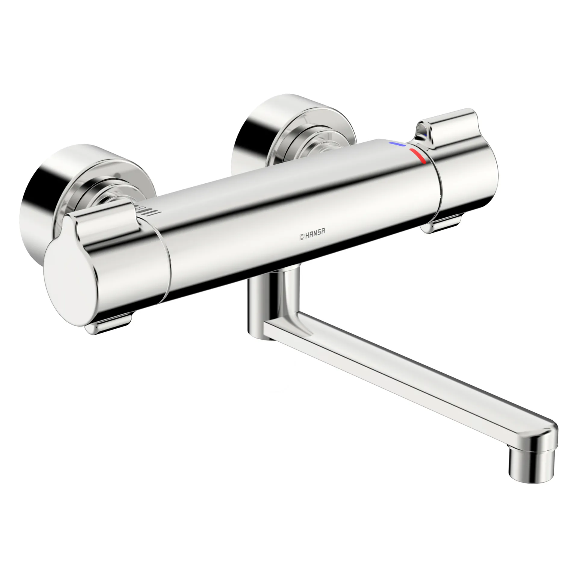 Zweihand-Waschtischarmatur „Clinica“ Ausladung 285 mm in Chrom