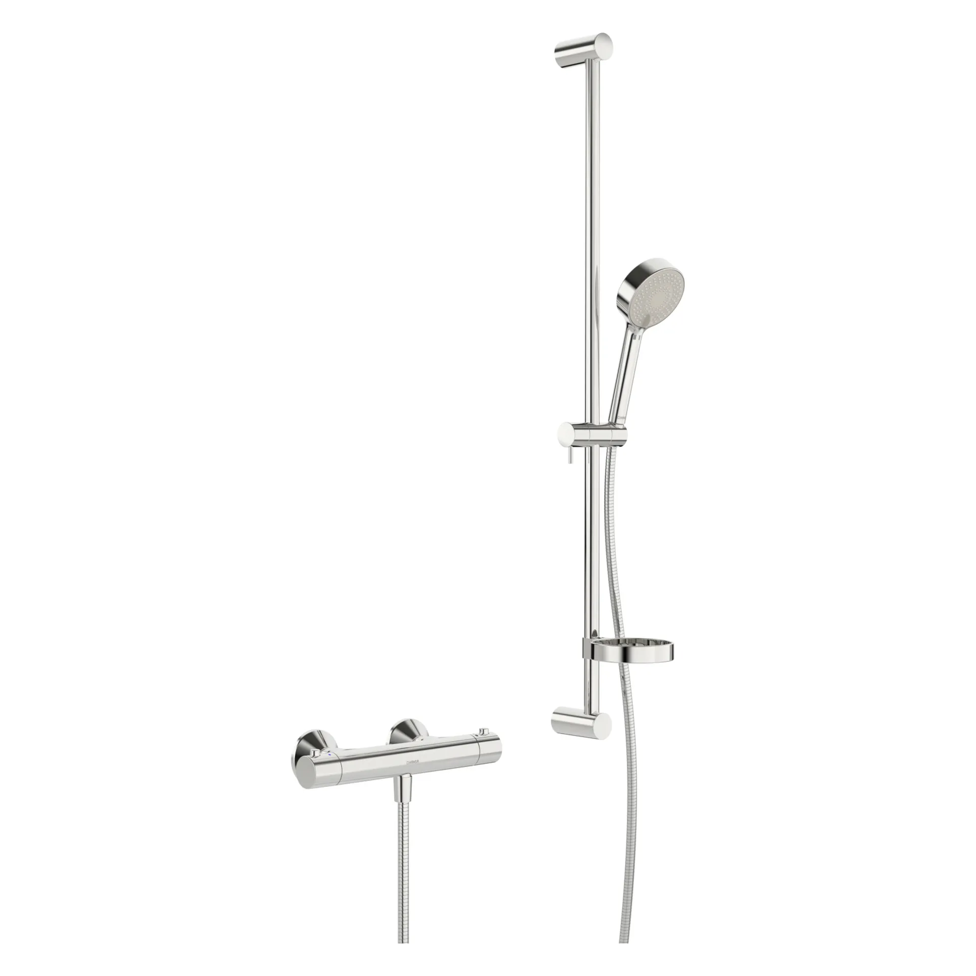 Zweihand-Duscharmatur „Unita“ in Chrom