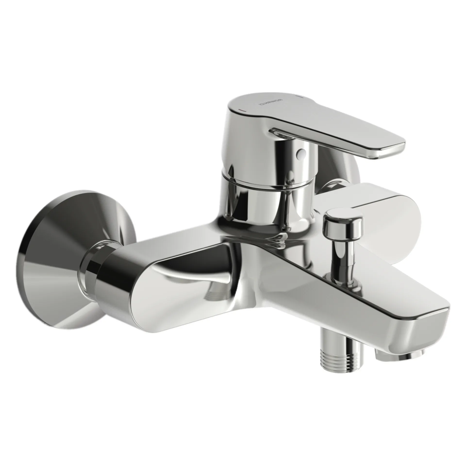 Einhand-Wannenarmatur „Polo“ Ausladung 157 mm in Chrom