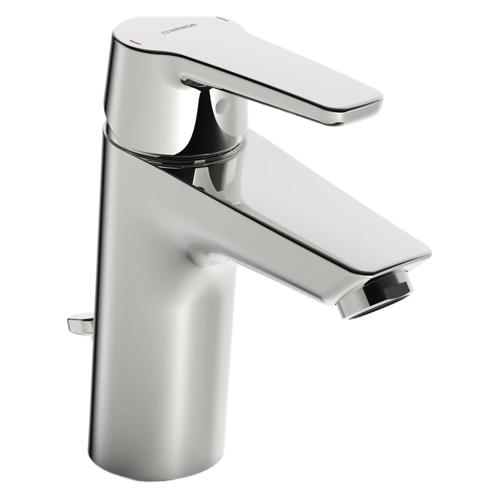 Einhand-Waschtischarmatur „Polo XL“ Ausladung 110 mm in Chrom