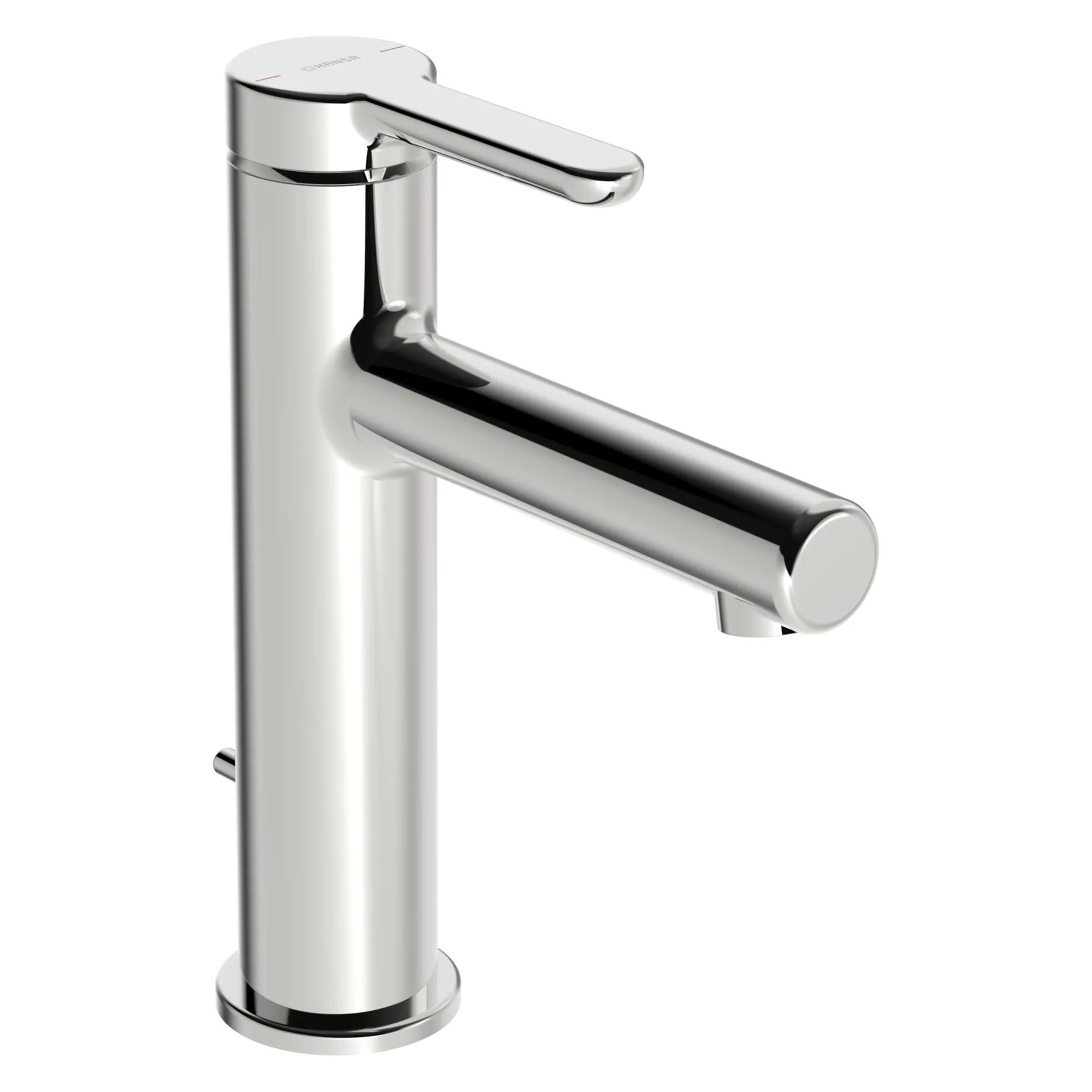 Einhand-Waschtischarmatur „Designo Style“ Ausladung 125 mm in Chrom