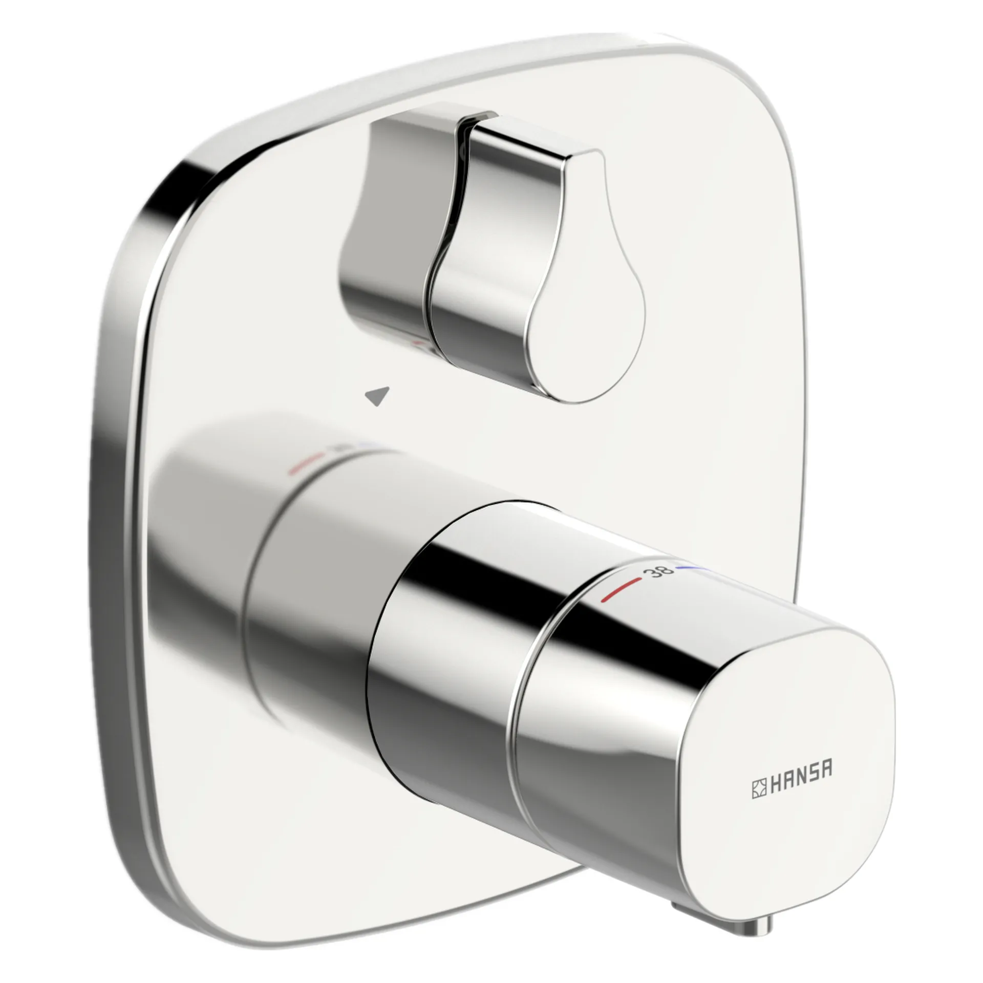 Fertigmontageset für Wanne/Brause LIVING 8114 Rosette soft edge DN15 Chrom