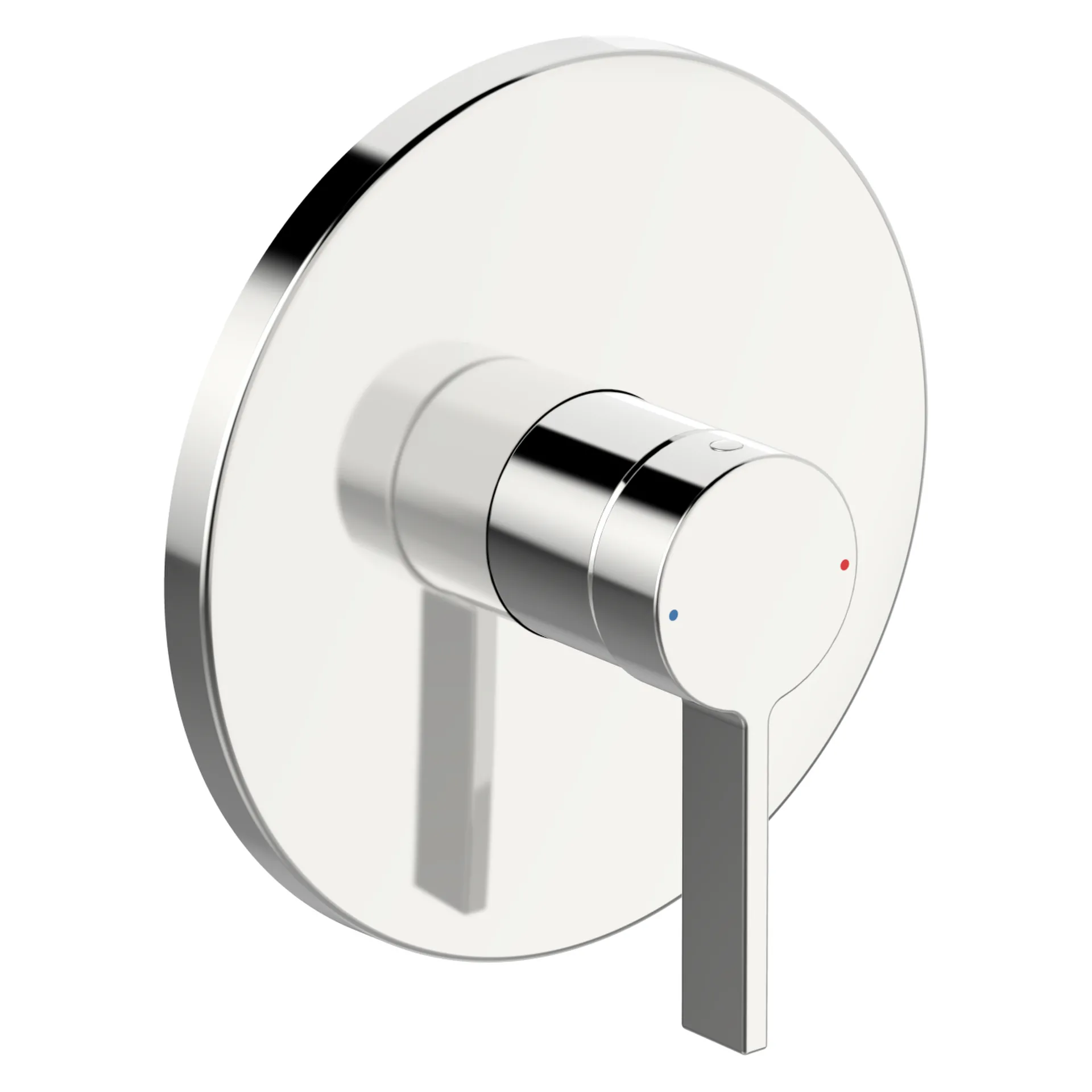 Einhebelmischer Fertigmontageset für Brausebatterie LOFT 8773 Rosette rund Chrom