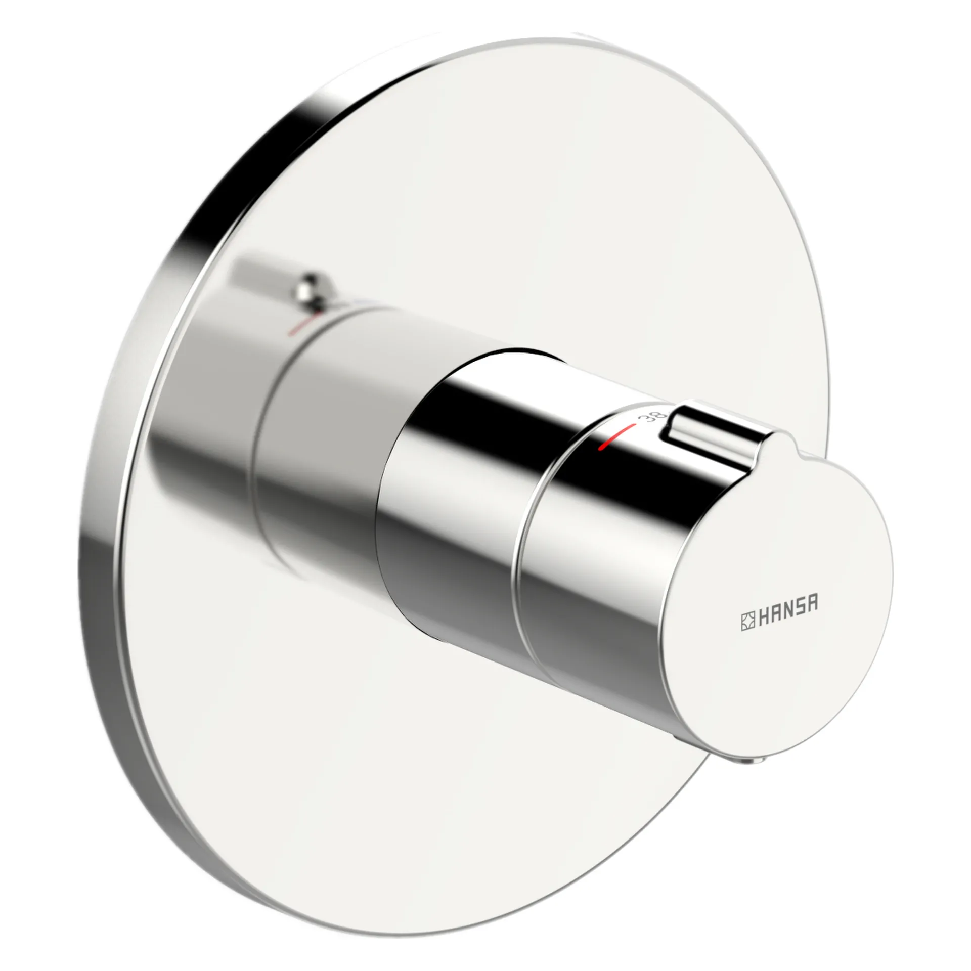 Fertigmontageset für Brausebatterie HOME 8860 Rosette rund Chrom