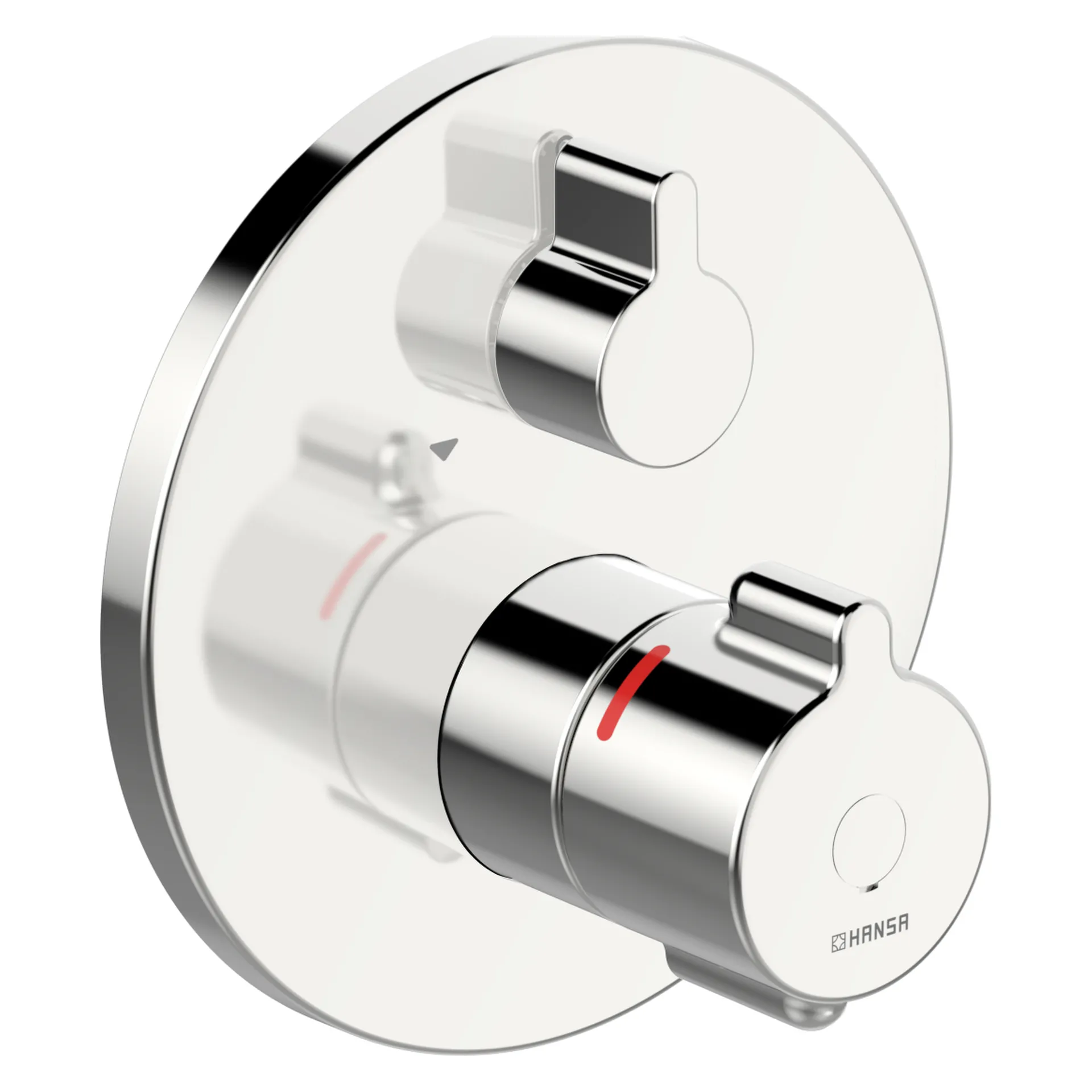 Fertigmontageset für Wanne/Brause CLINICA 8862 Rosette rund Chrom