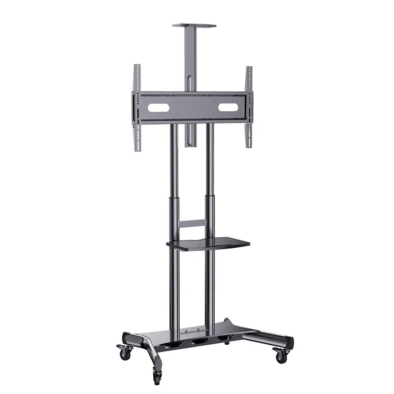 Hagor HP Twin Stand HD - Standsystem, wahlweise mobil oder stationär für Displays 55 – 84“ |max. VESA 800x500 |Traglast: 90 kg