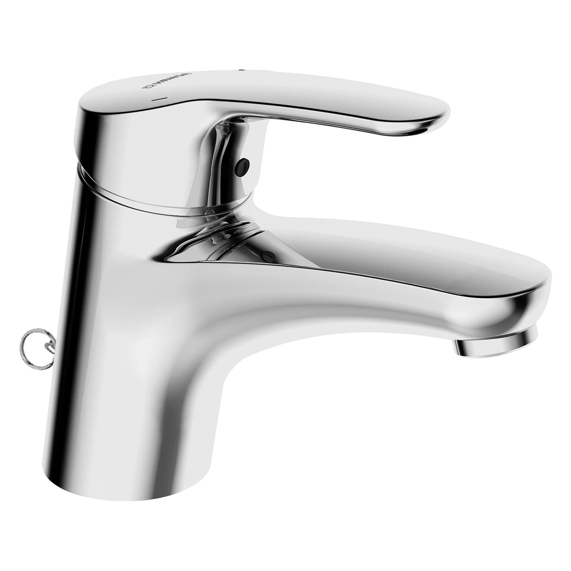 Einhand-Waschtischarmatur „Mix“ Ausladung 141 mm in Chrom