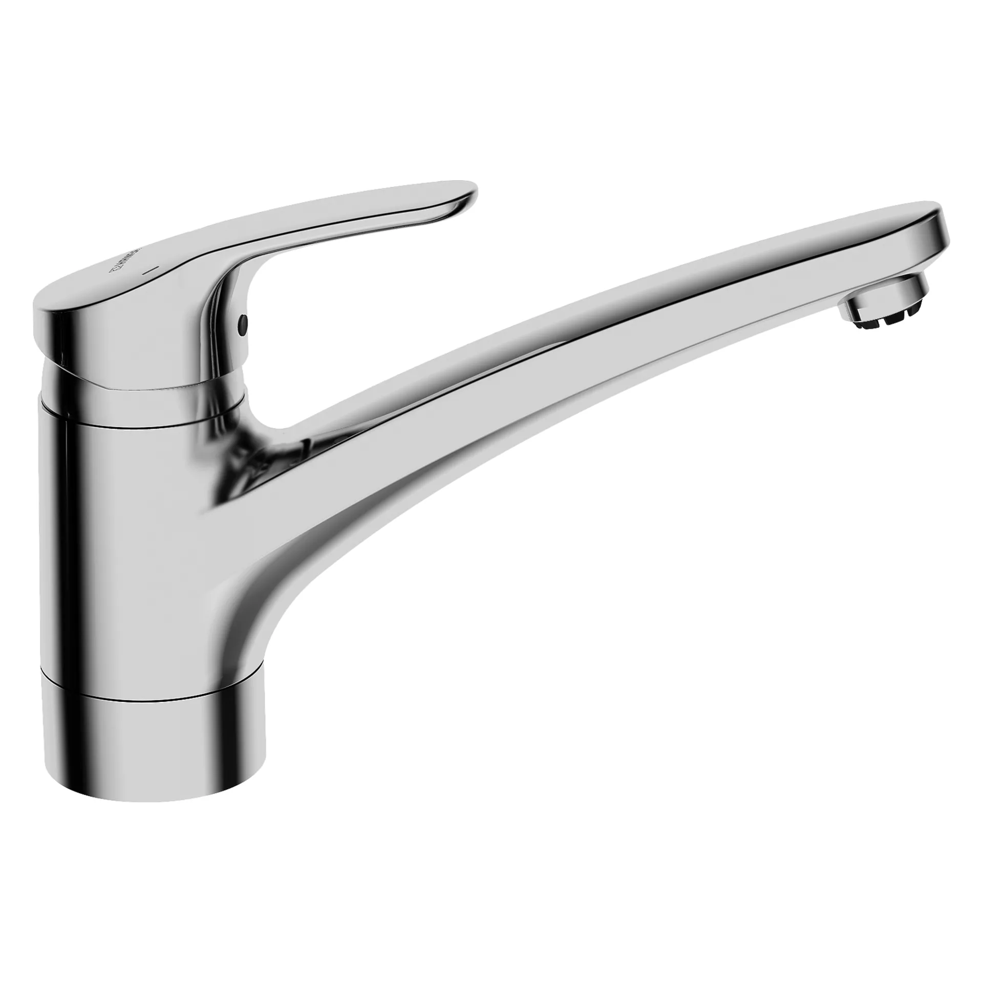 Hansa Einhand-Küchenarmatur Niederdruck „Mix“ Ausladung 203 mm in chrom