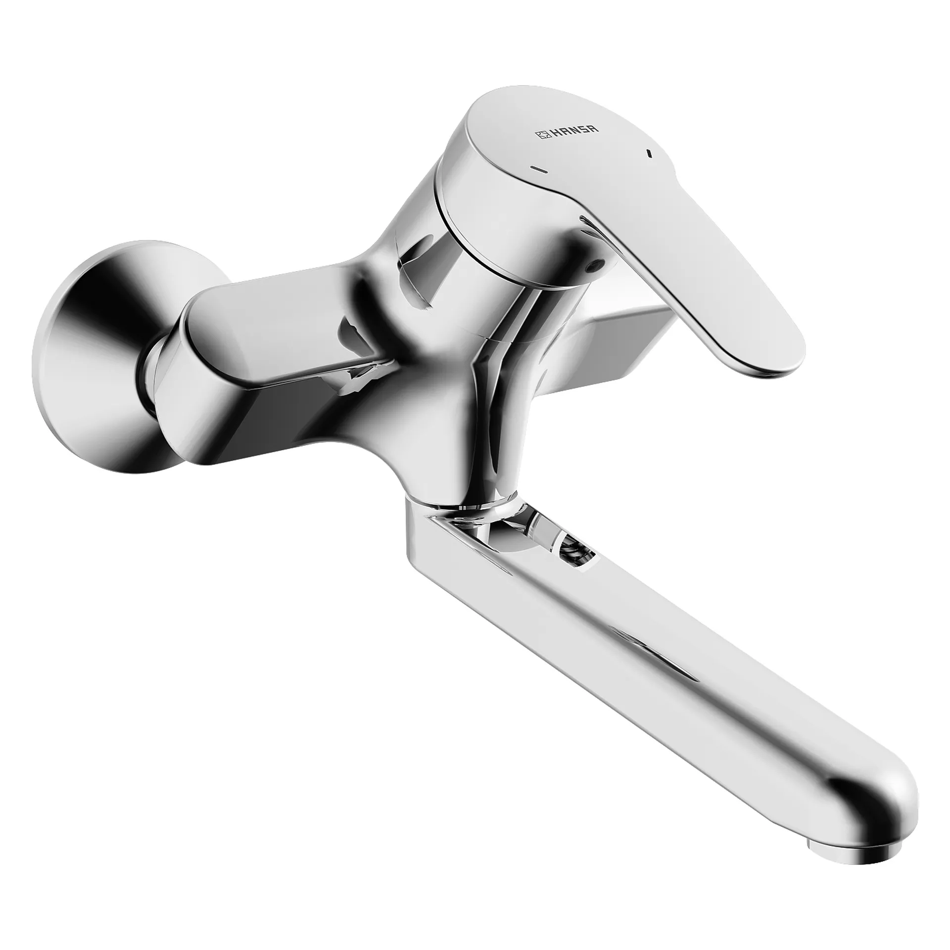 Einhand-Waschtischarmatur „Mix“ Ausladung 235 mm in Chrom