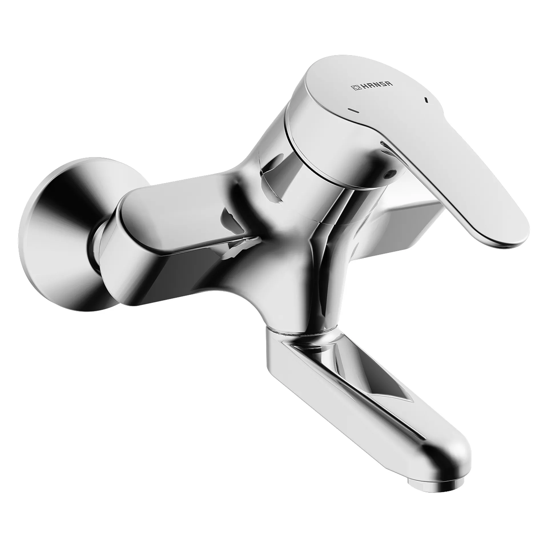 Einhand-Waschtischarmatur „Mix“ Ausladung 171 mm in Chrom