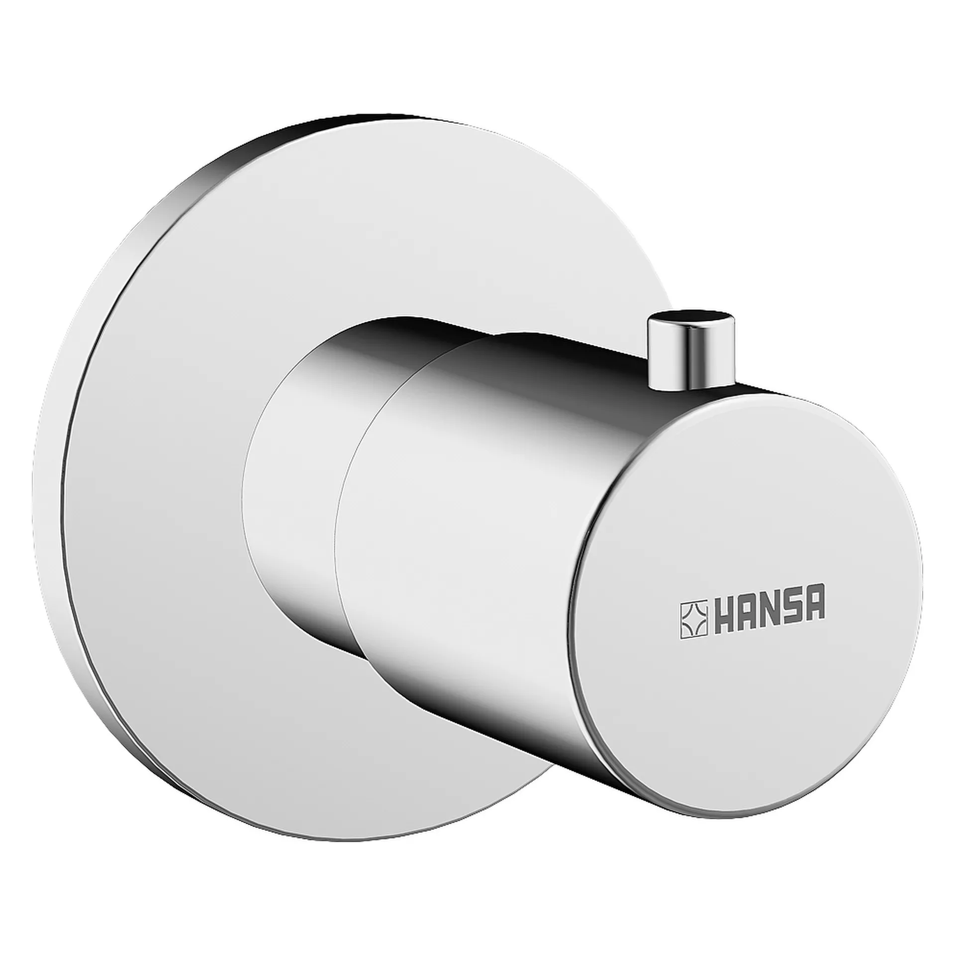 Fertigmontageset 0628 Rosette rund Chrom