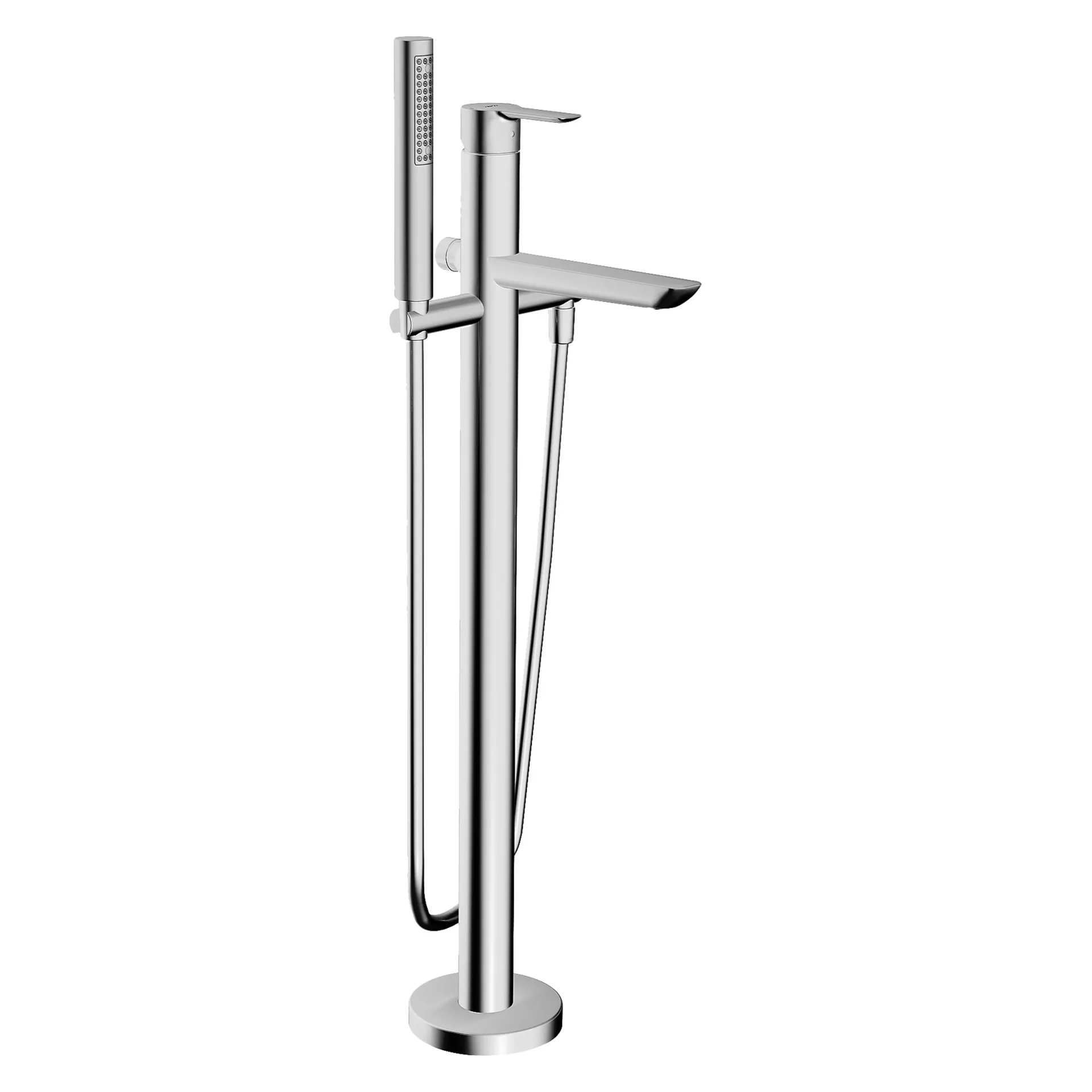 Einhand-Wannenarmatur „Ligna“ Ausladung 200 mm in Chrom