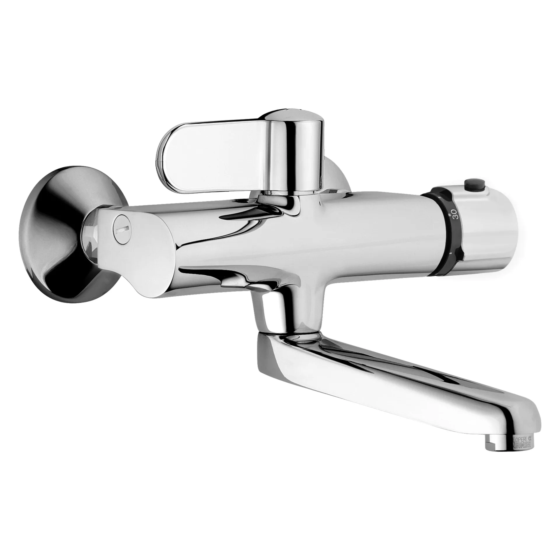 Zweihand-Waschtischarmatur „Tempra“ Ausladung 245 mm in Chrom