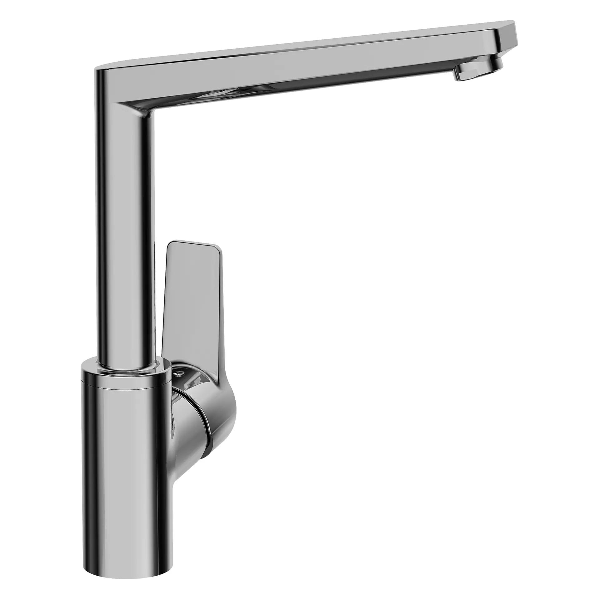 Hansa Einhand-Küchenarmatur Niederdruck „Twist“ Ausladung 193 mm in chrom