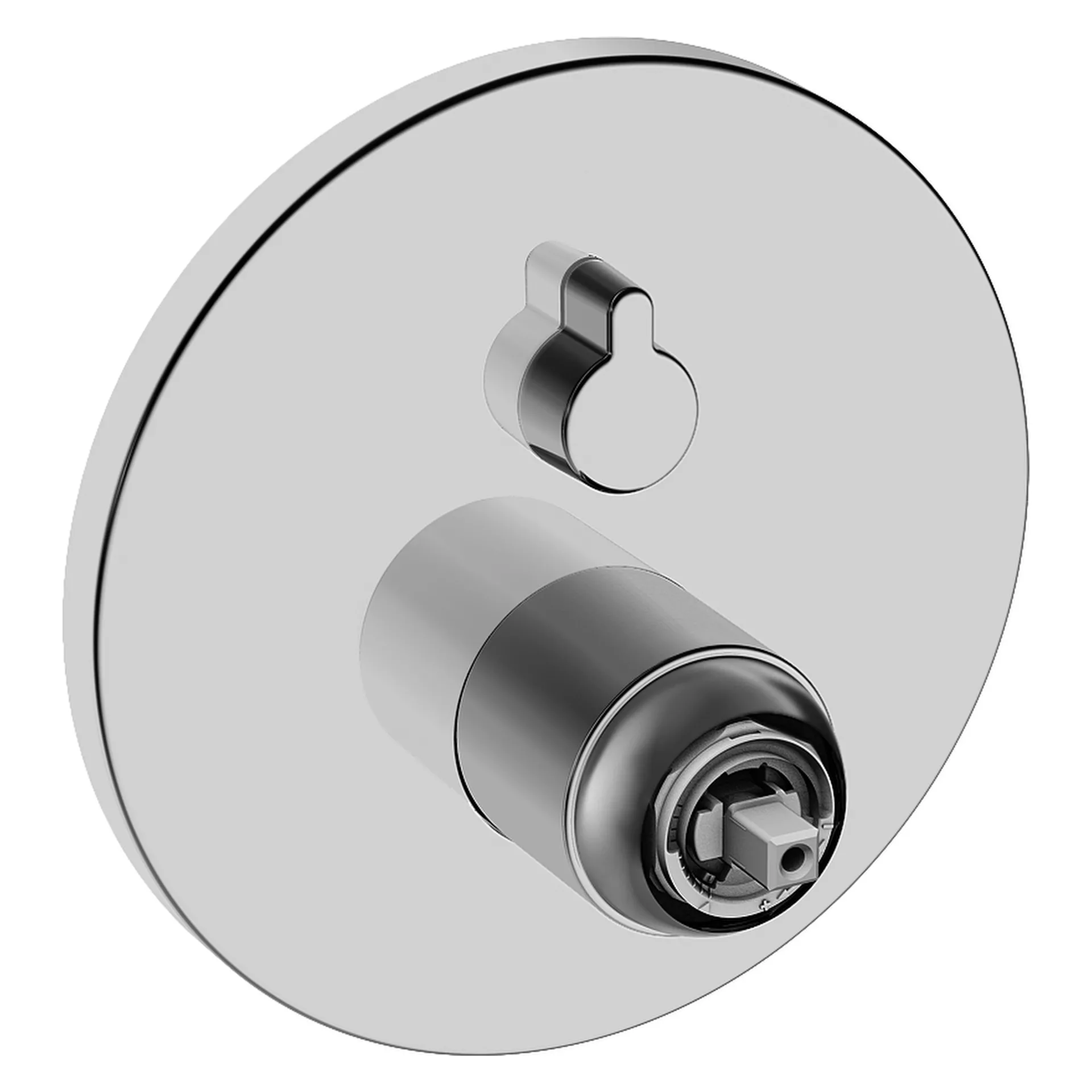 Fertigmontageset für Wanne/Brause VAROX PRO 4052 Rosette rund Chrom