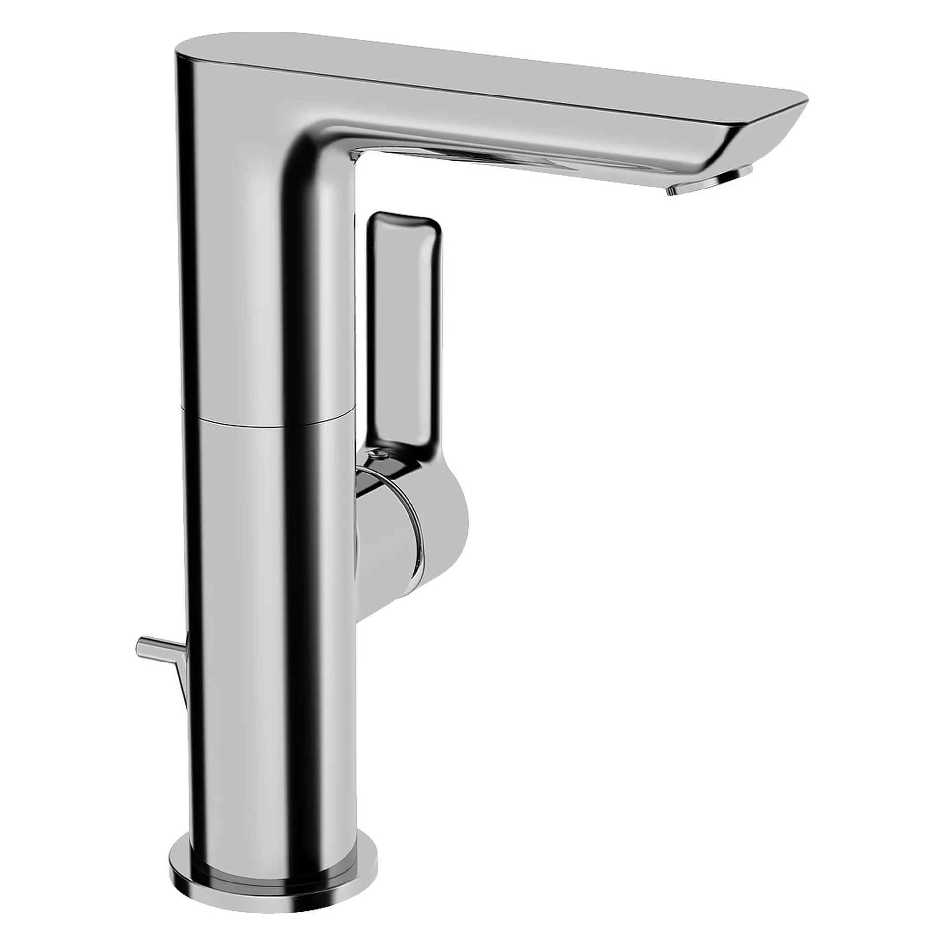 Einhand-Waschtischarmatur „Ligna“ Ausladung 116 mm in Chrom