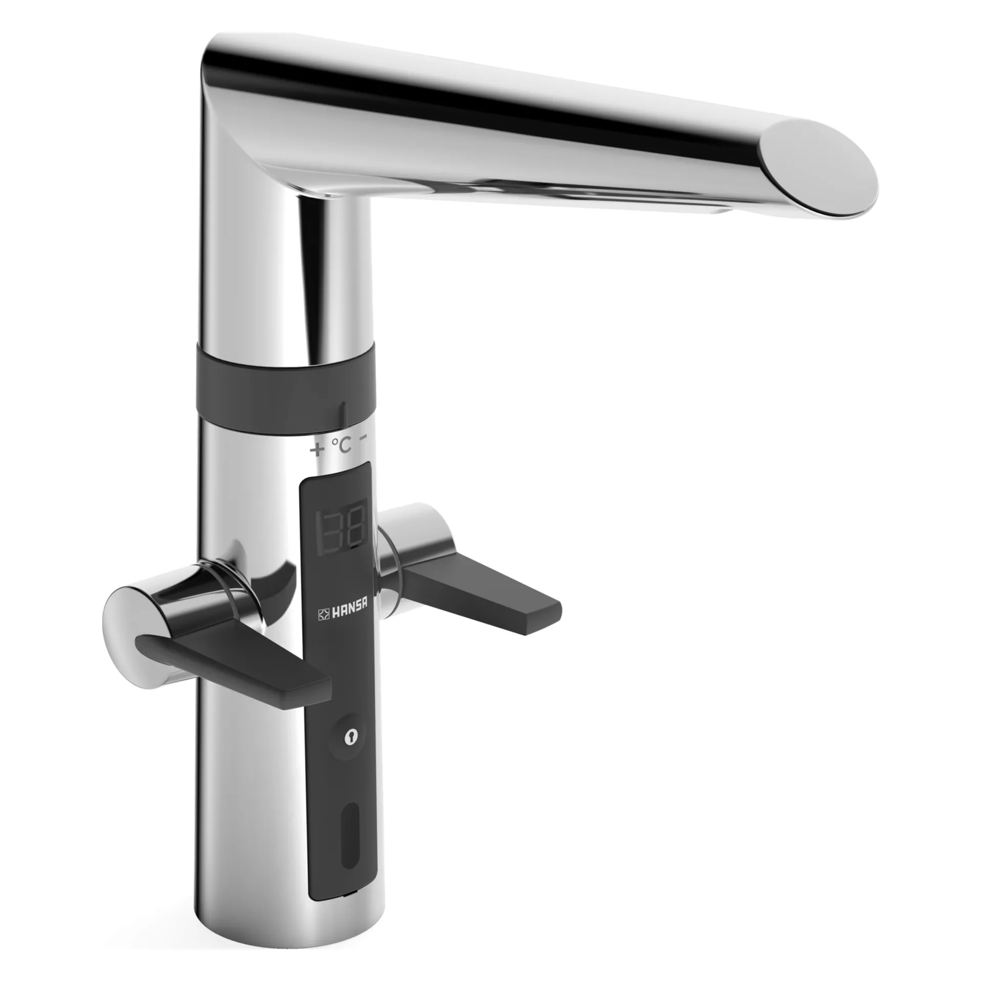 Hansa Küchenarmatur „Fit“ Ausladung 193 mm in chrom