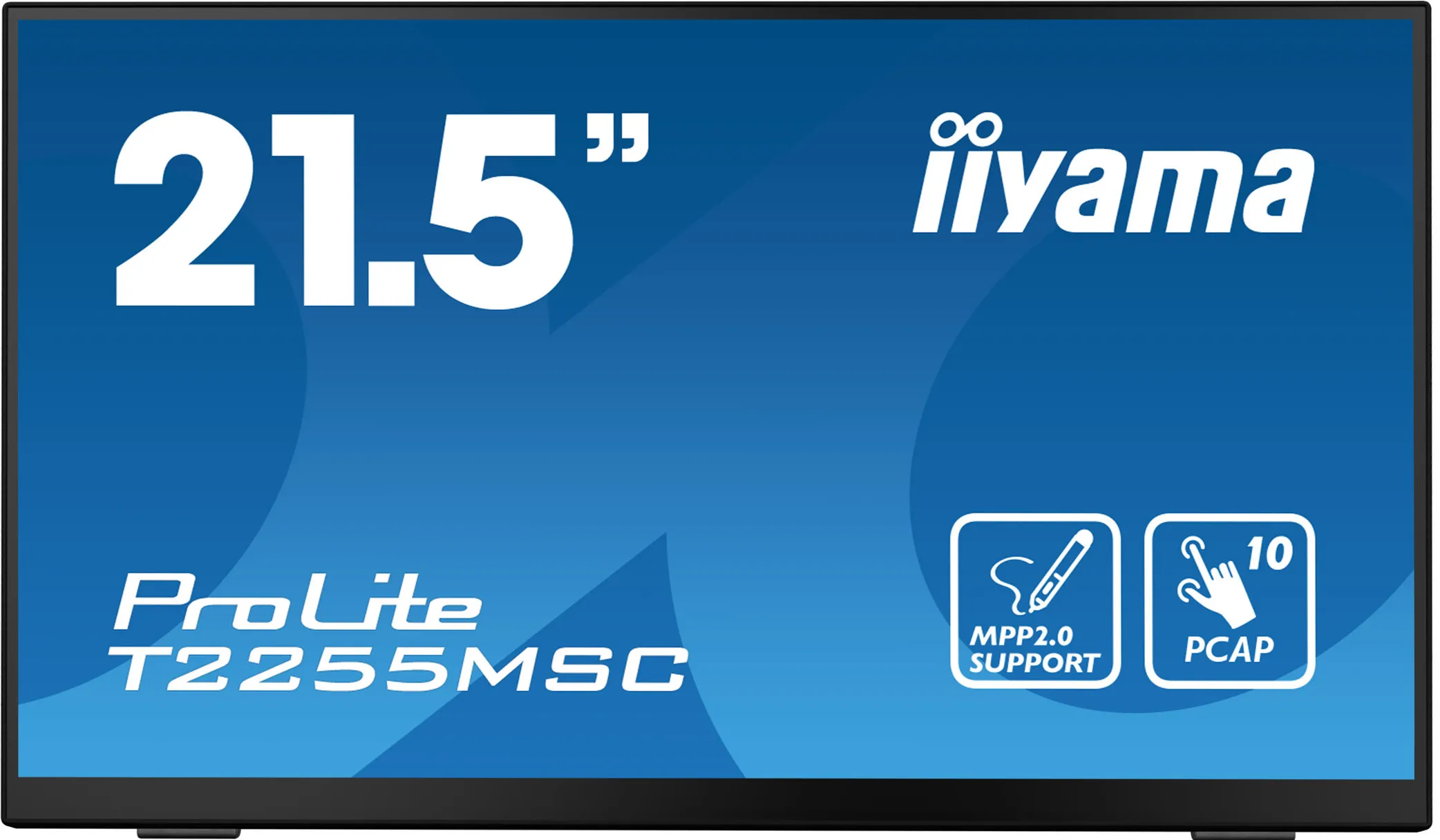 iiyama PROLITE T2255MSC-B1 22" IPS Monitor, 1920 x 1080 Full HD, 60Hz, 5ms