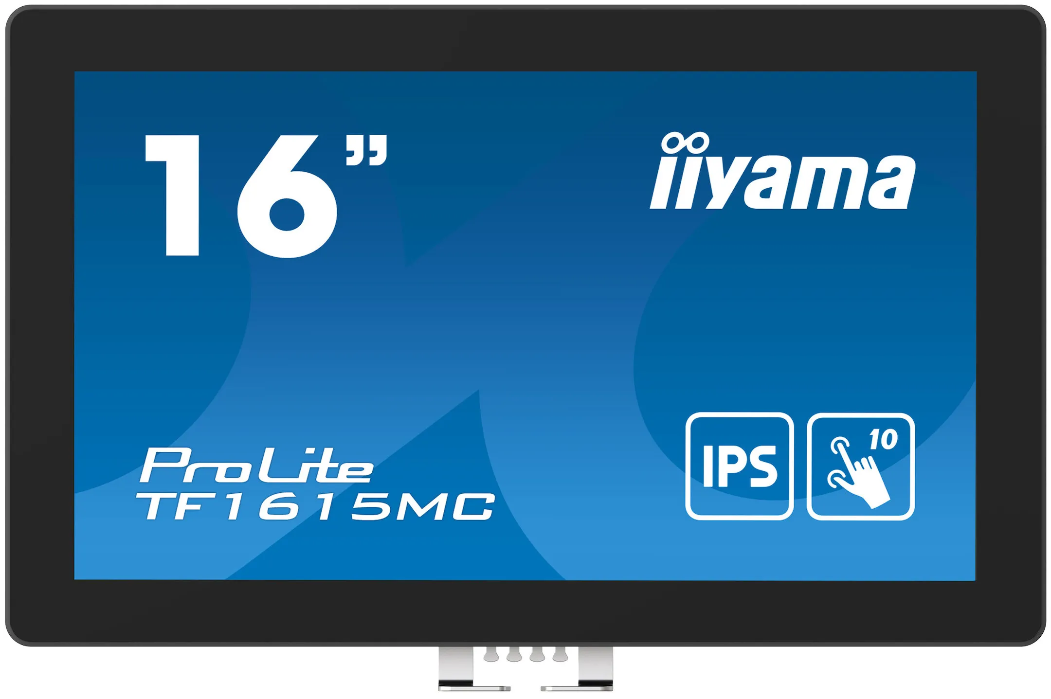 iiyama ProLite TF1615MC-B1 16" Touchmonitor 16" IPS Monitor, 1920 x 1080 Full HD, 60Hz, 25ms