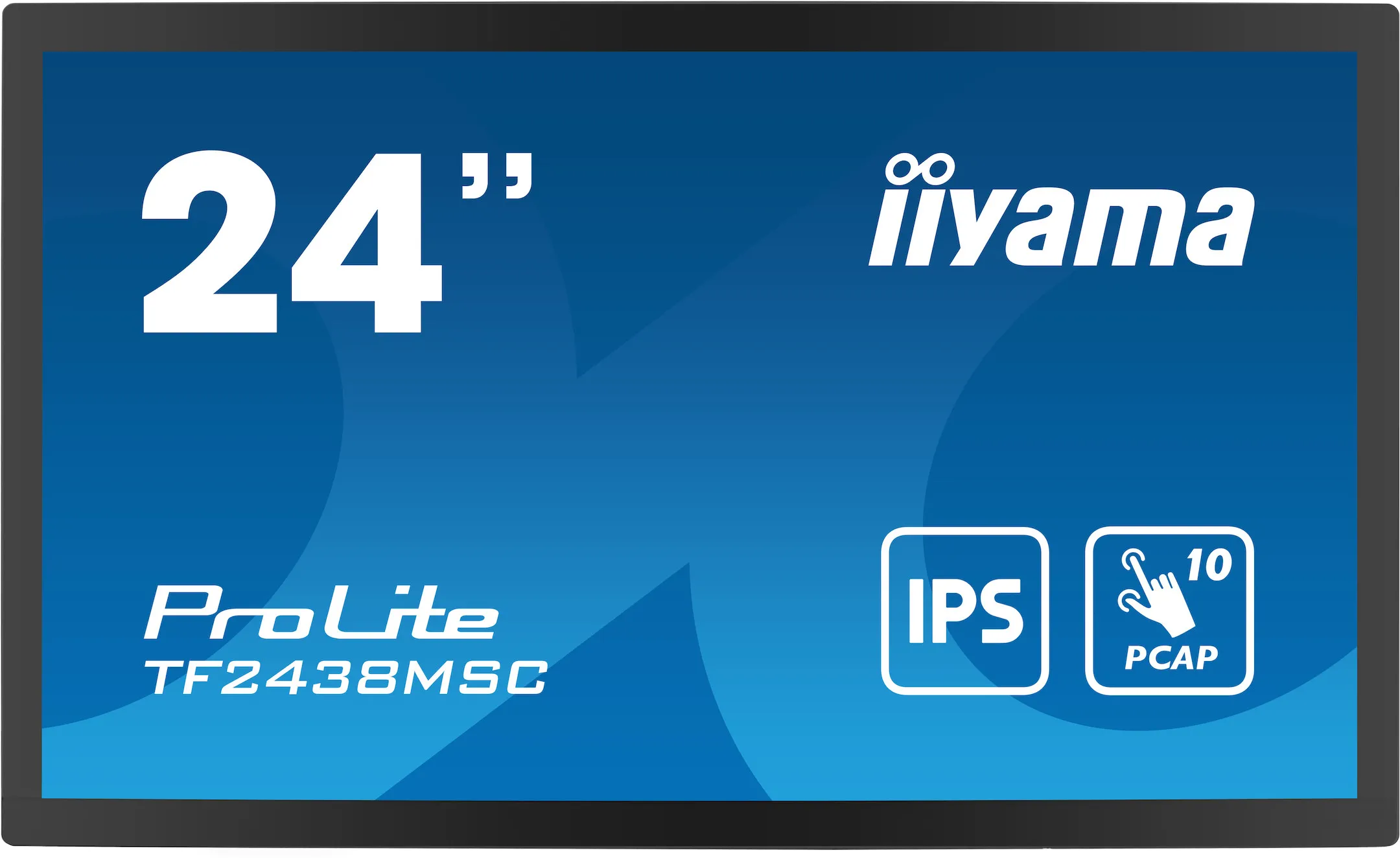 iiyama TF2438MSC-B1 24" IPS Monitor, 1920 x 1080 Full HD, 83Hz, 5ms