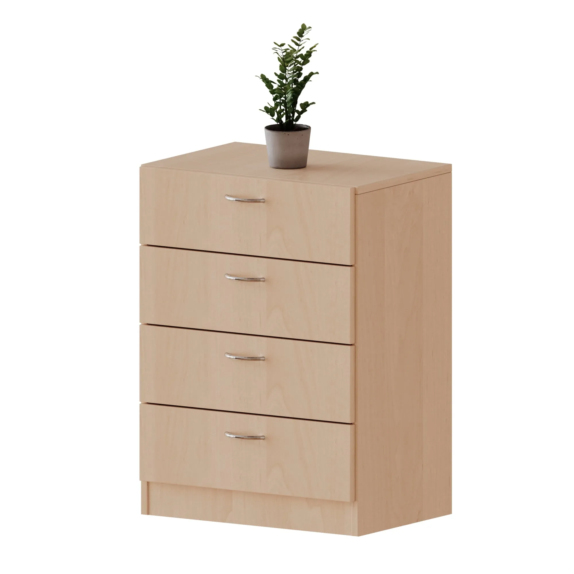 Schrank mit 4 breiten Schubladen, B/H 60 x 82 cm - EVO180 Serie