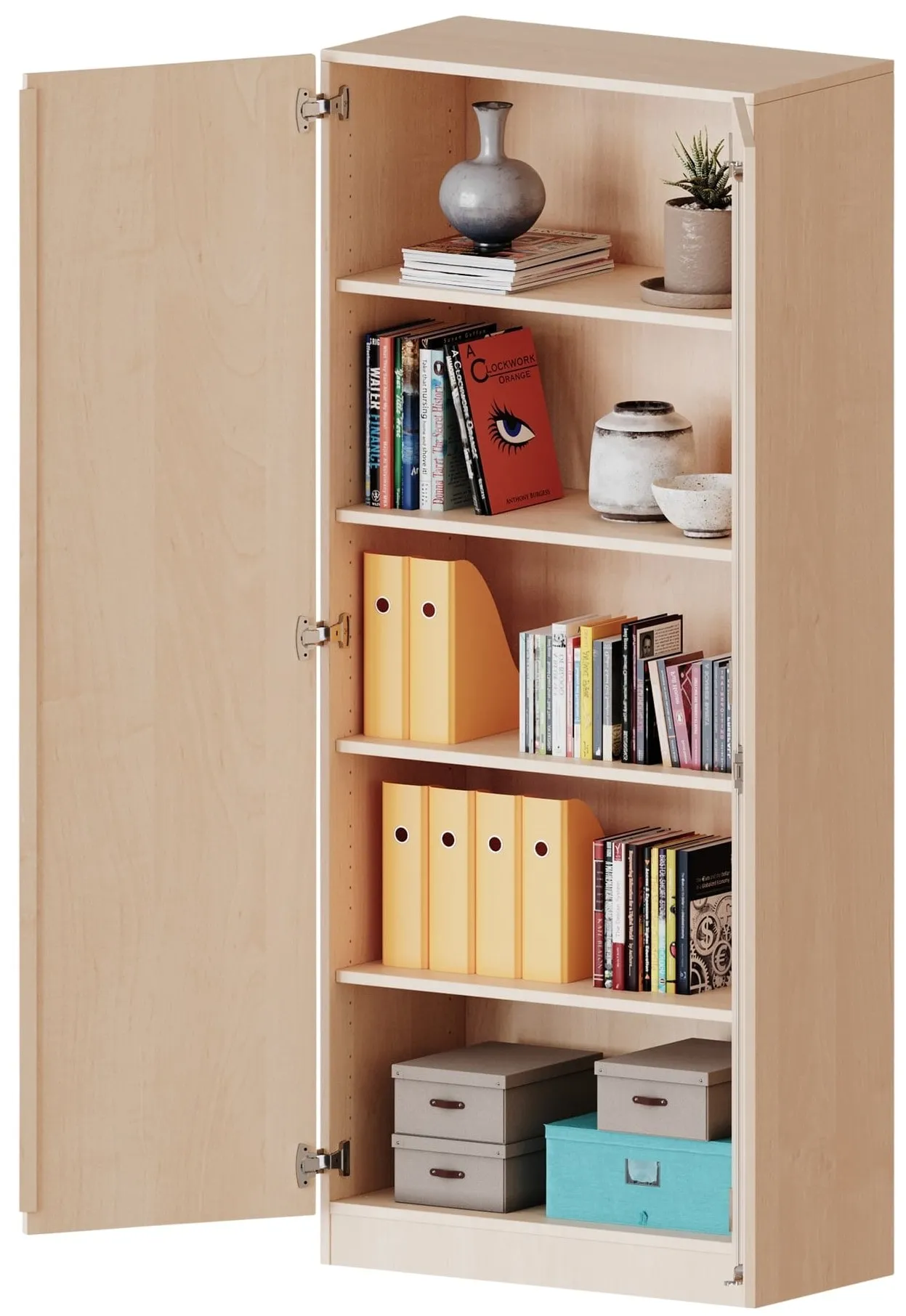 Schrank mit 5 Fächern, Höhe 190 cm - EVO180 Serie