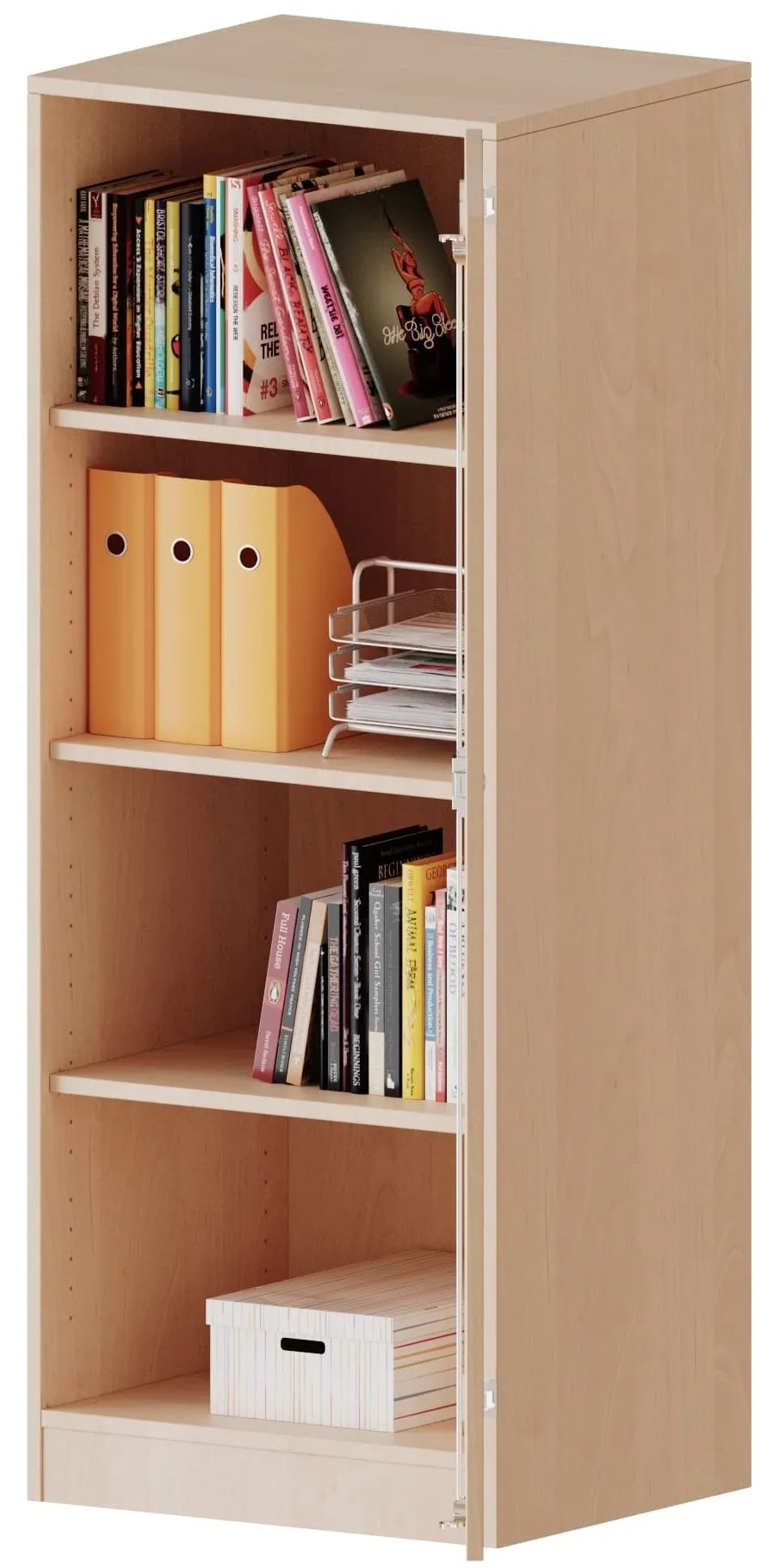 Schrank mit 4 Fächern, B/H 60 x 154 cm - EVO180 Serie