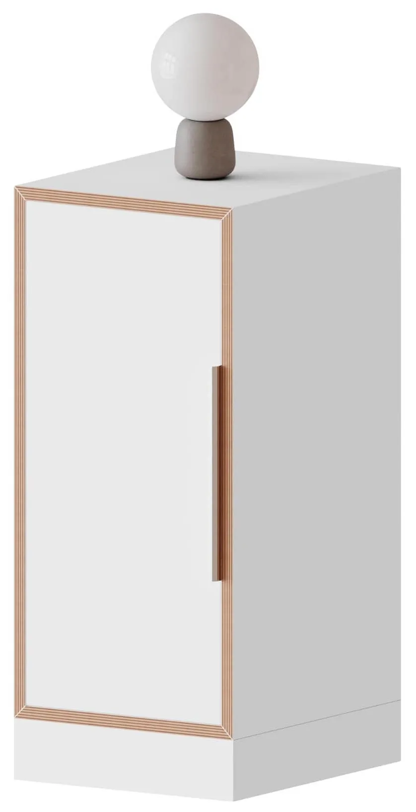 Conen Schrank einreihig mit 2 Ordnerhöhen und Tür - qickly® Serie