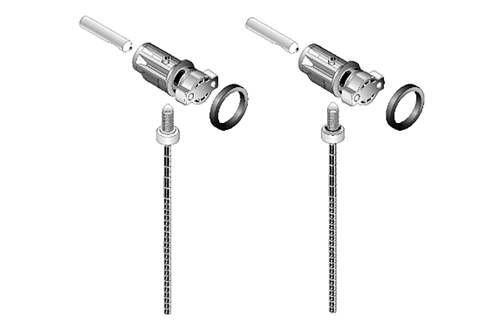 EasyFit Befestigung M8 für Urinal Antero H840150 H840153