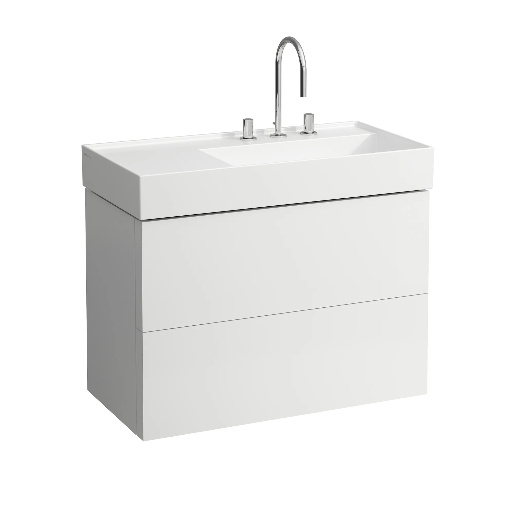 Laufen Waschtischunterbau „Kartell“ 450 × 600 × 880 mm Weiß matt