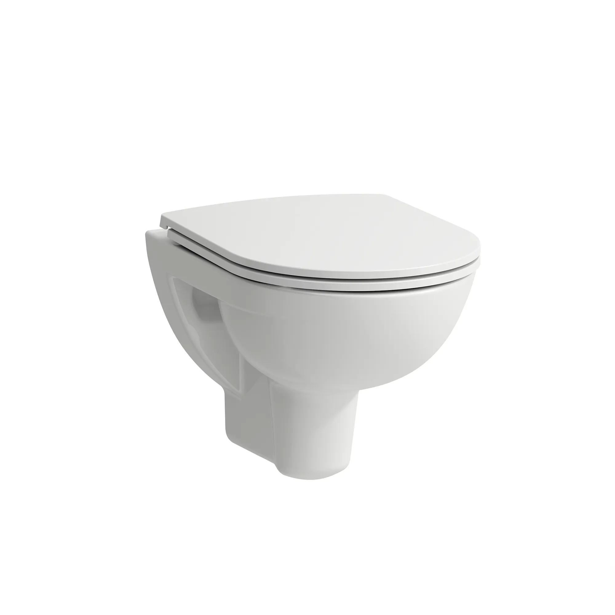 Laufen Wand-Tiefspül-WC Ausladung 49 cm „Pro“ 360 × 350 × 490 mm in Weiß, ohne Spülrand