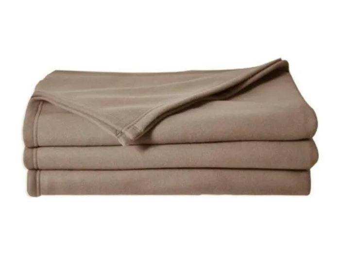 POLECO Fleecedecke TAUPE 240