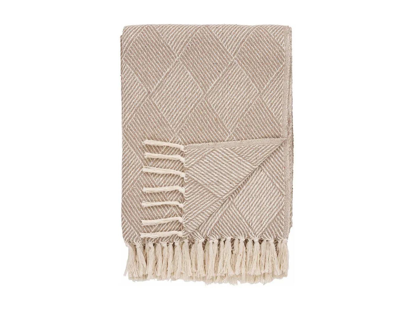 Bursa Plaid 130x180cm Taupe.