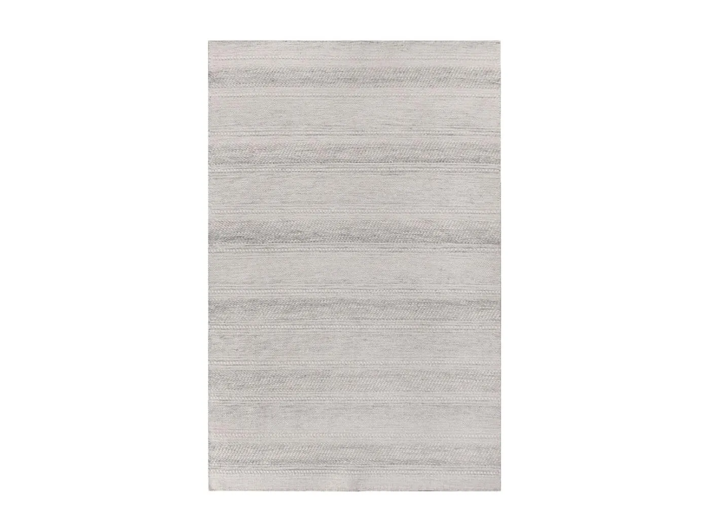 Adoni Teppich handgewebt 160x230cm offwhite, hellgrau.