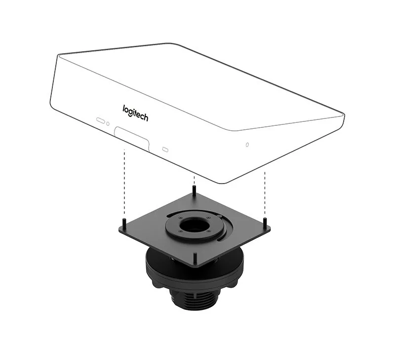 Logitech Tap Schwenkbare Tischhalterung mit Kabelmanagement