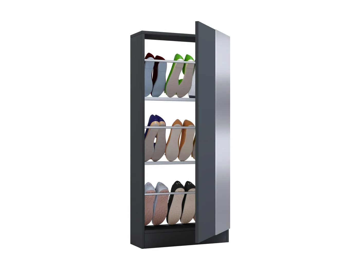 Schuhschrank Schuhregal Fulisa L Spiegel