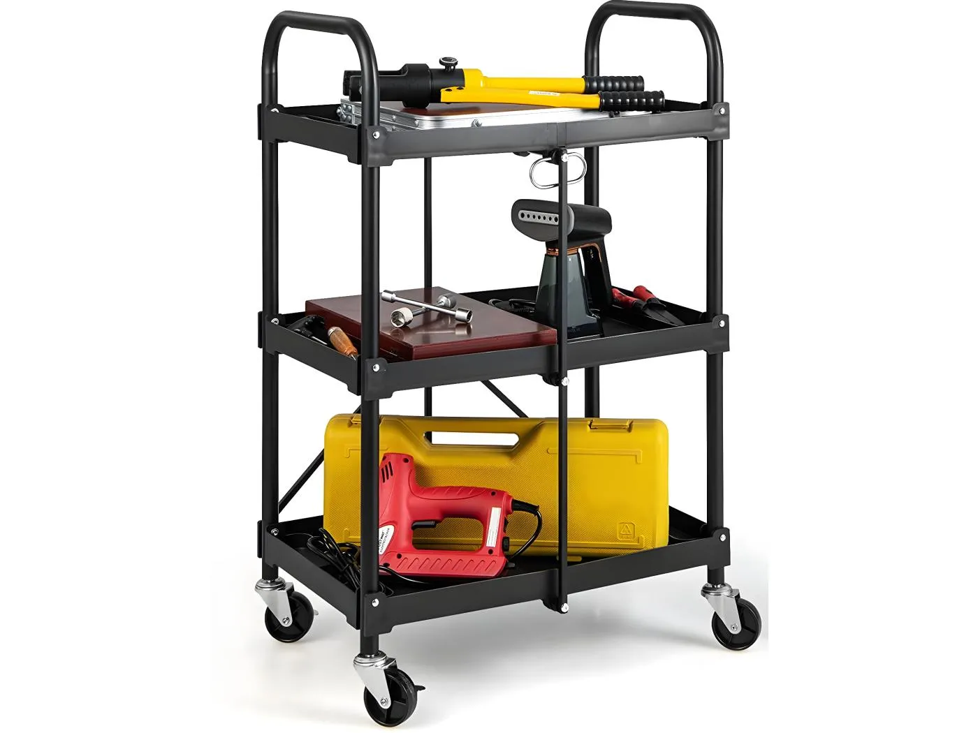 Werkzeugwagen 3 Etagen, Klappbar