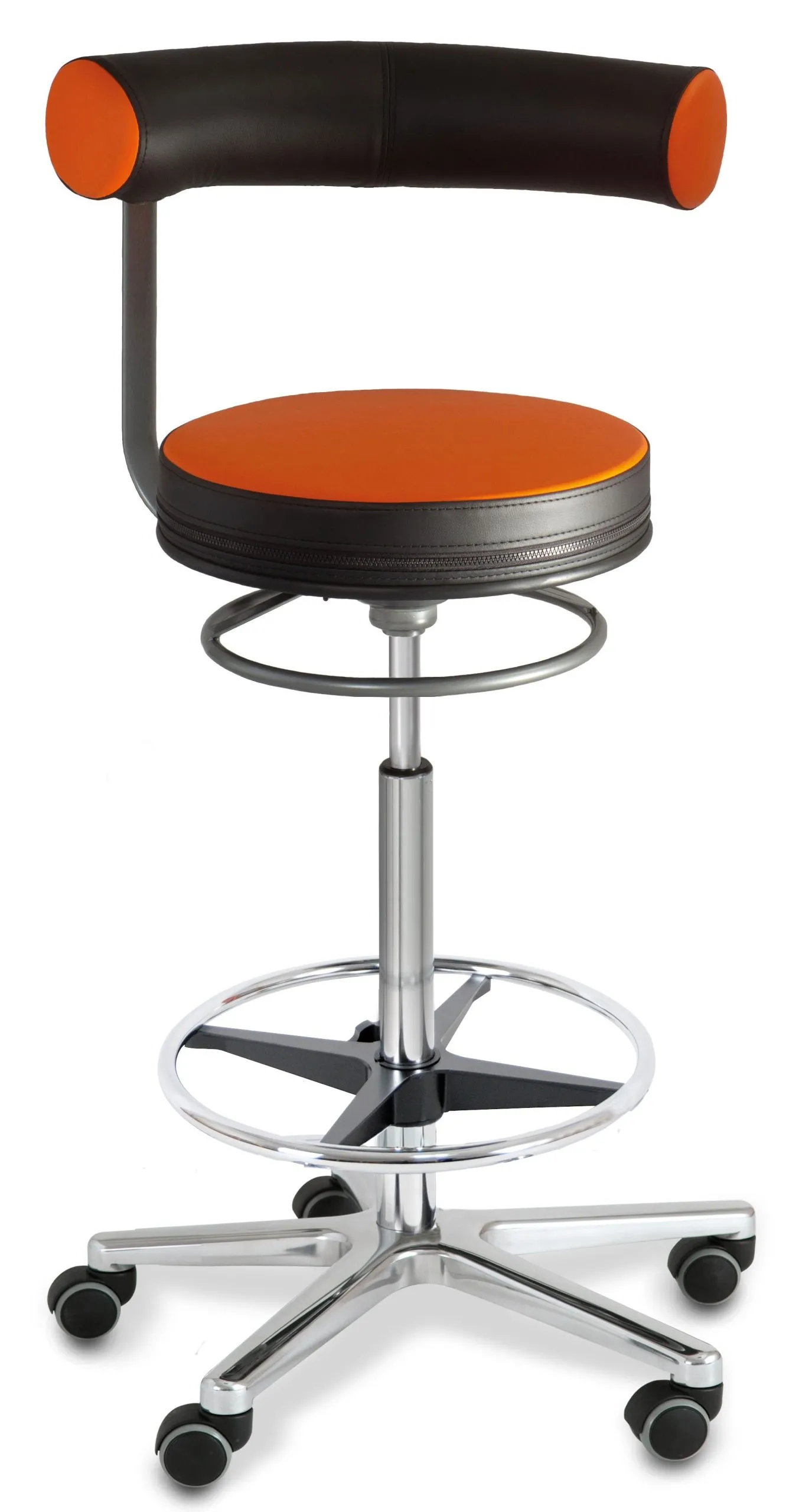 Bungarten Counterstuhl mit Kunstlederbezug, Sanus Gesundheitsstuhl Hochstuhl