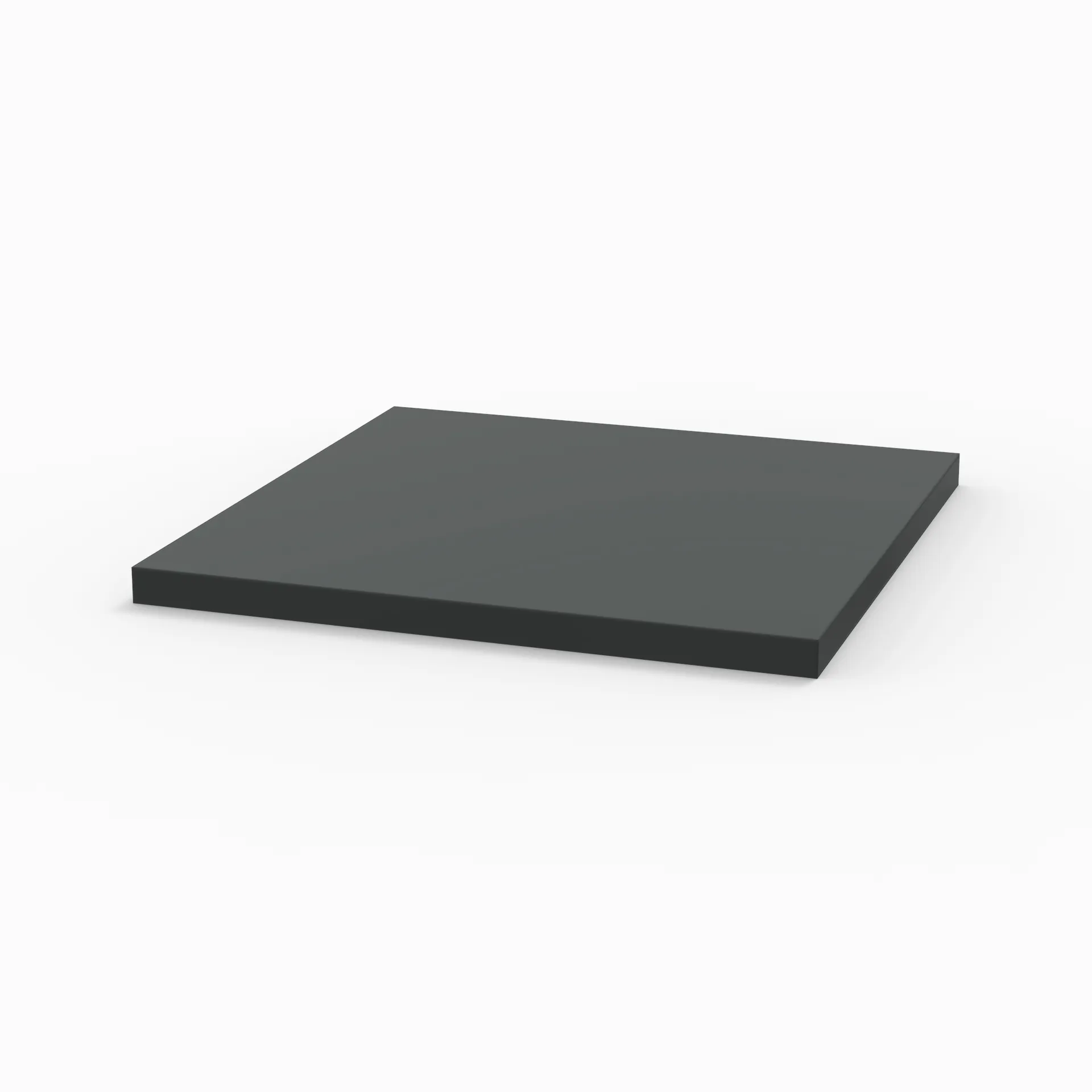 Sanipa Abdeckplatte „2morrow“ in Anthrazit (matt), 352 × 351 × 16 mm