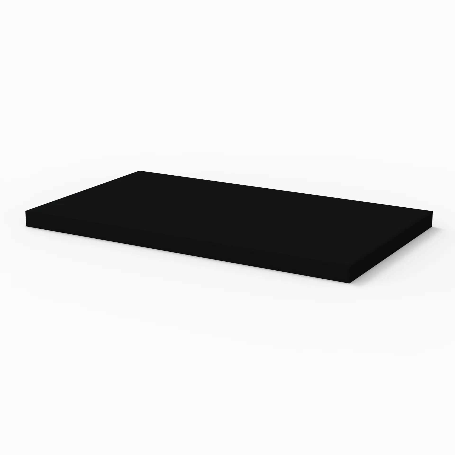 Sanipa Abdeckplatte „3way“ in Schwarz (matt), 352 × 202 × 16 mm