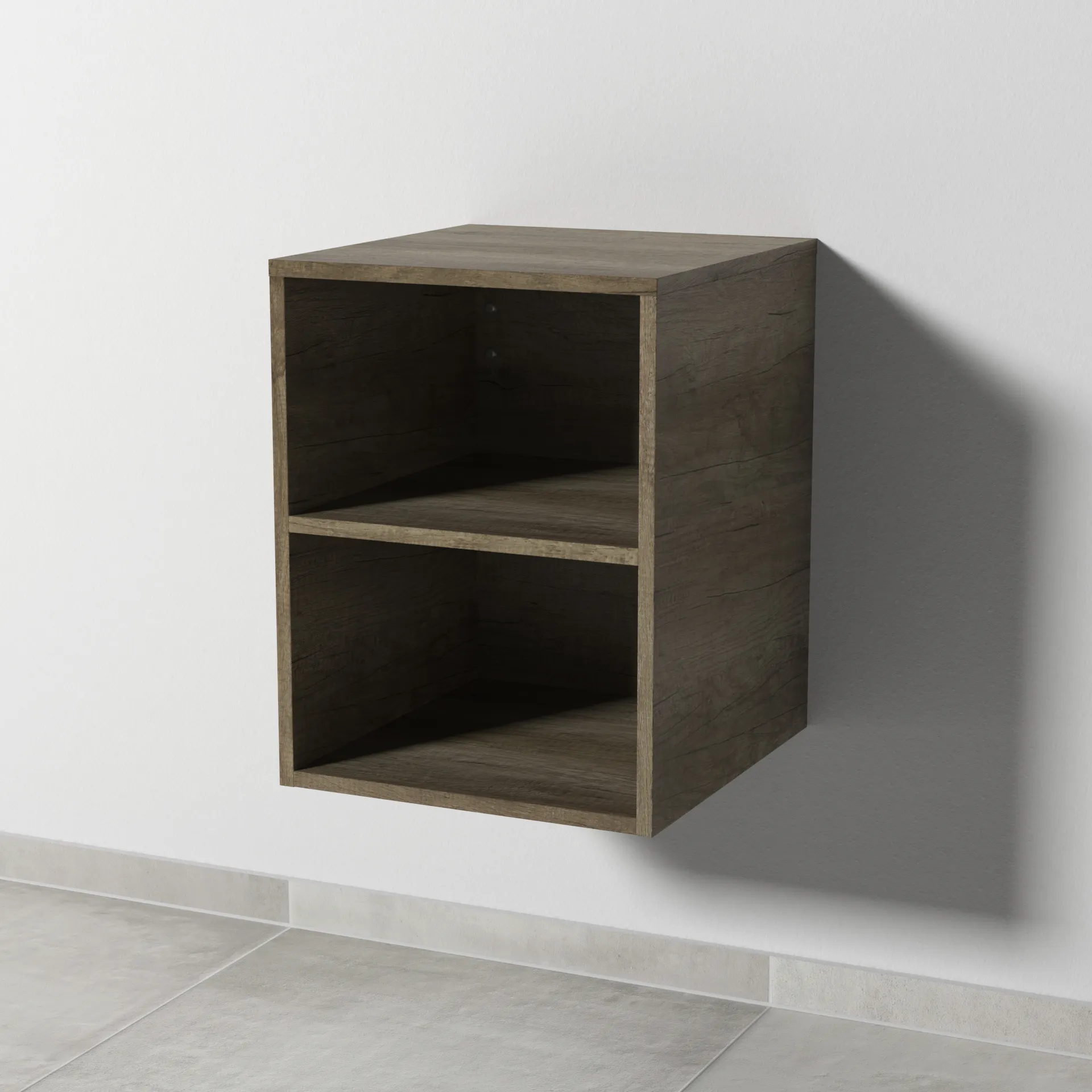 Sanipa Anbauregal „Solo One“ 400 × 520 × 432 mm in Eiche Nebraska