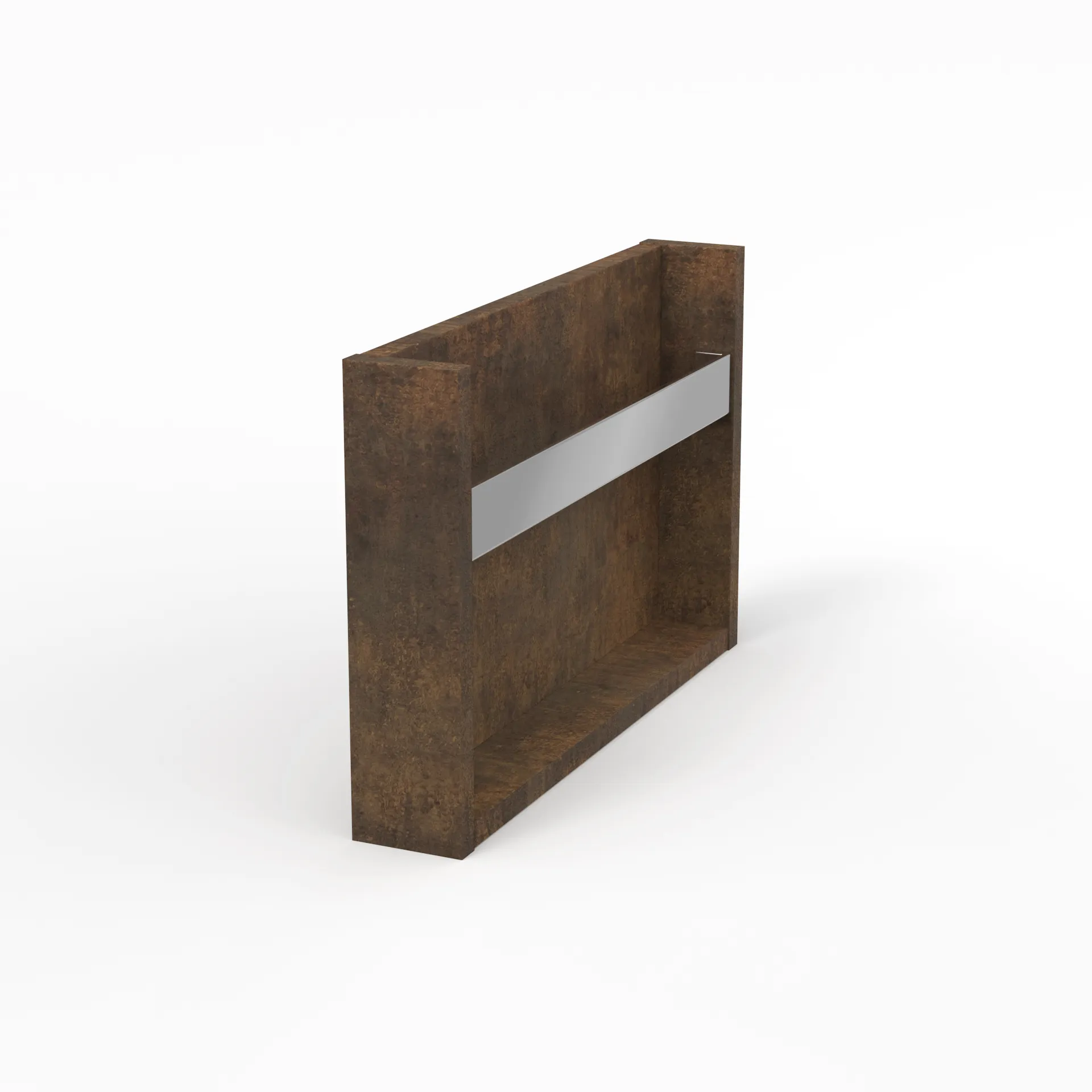 Konsolen vertikal - passend unterKonsole horizontalmit HandtuchhalterSchichtstoff